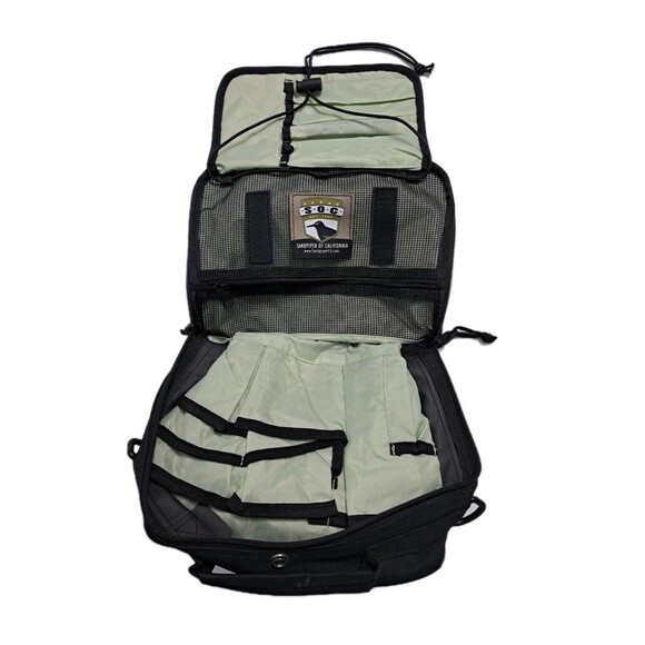 Sandpiper Personal Travel Bag Tactical Toiletry Organizer Hanging Shower Black - Picture 1 of 5